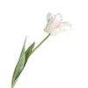 Kunstig tulipan realistisk falsk blomst med blader ingen vedlikehold falsk tulipan for hjemmedekor bryllupsfest bordpynt