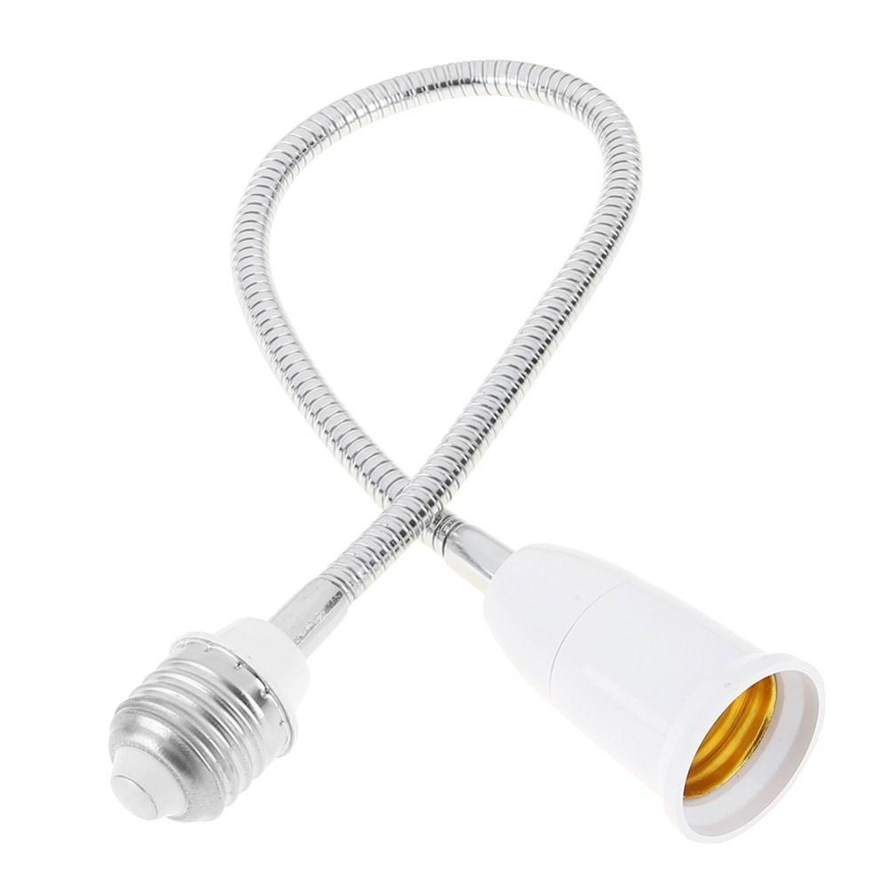 Flexible Extension Lamp Holder Converter Bulb Adapter LED Lamp Base Bulb Socket Light Base Extender