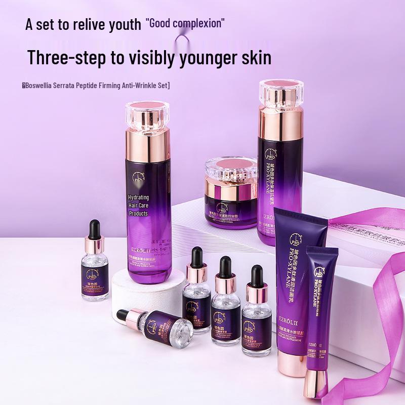 Pro-Xylane Firming & Anti-Wrinkle Skincare Set with Peptide Hydration