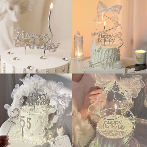 nalaina Happy Birthday Cake Topper, Birthday Cake Insert Card, Water Drill, Happy Birthday Decoration, Cake Ornament, Cake Decoration, Cake, Birthday,