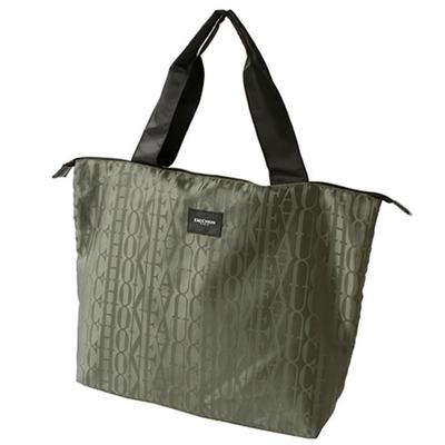 Blooming FAUCHON Carry-On Tote Bag, Eco Bag/My Bag, Logo Jacquard (Green), Women's Bag, 001233-0001-01