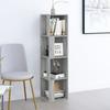 VidaXL Corner Cabinet Sonoma Grey 33x33x132 Cm Engineered Wood 816024