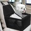 Durable Scratch Proof Dog Car Seat Pet Booster for Front Seat with Sturdy Safety Belt Foldable Stable Must Have for Puppy Travel