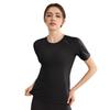 Women's Quick-Dry Mesh Yoga T-Shirt - Breathable, Sweat-Wicking Sport Top