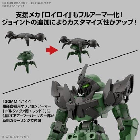 BANDAI SPIRITS 30MM 1 144 bEXM-15FA Full Armor Portanova Colored Plastic Model