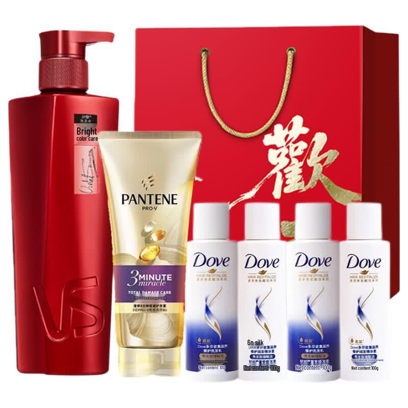

Pantene & Dove Nourishing Hair & Body Care Set