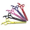 Professional 7 '' Fishbone Pet Dog Grooming Hair Scissors Thinning Barber Tools Haircut Shears Hairdresser Scissors
