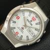 VINTAGE RICOH R31 AUTOMATIC JAPAN MENS WHITE COLOR DIAL WATCH A709412-1