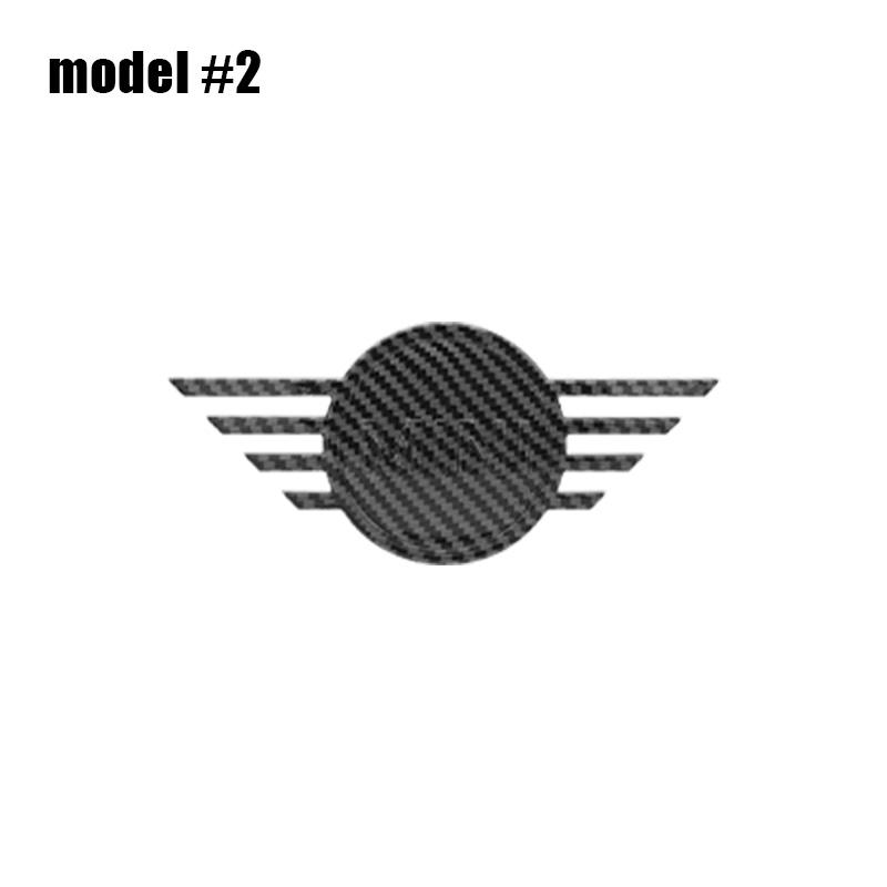 1Pcs 11.6cm 14.5cm Car Front Hood Cover Stickers Trunk Logo Auto Badge For c333 Cooper JCW WORKS R55 R56 F55 F56 R57 R58 R59 R60 333c