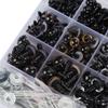 264pcs Assorted Colors Plastic Eyes Colored Safety Eyes DIY Accessories Plush Doll Eyes  Teddy Bear