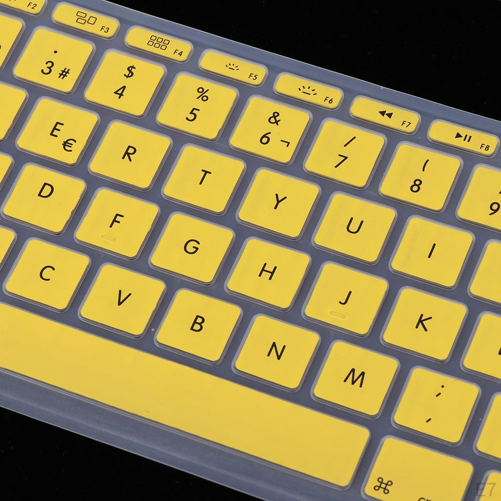 Thin Waterproof Washable Silicone Keyboard Spanish Phonetic Film European Fits for 11inch