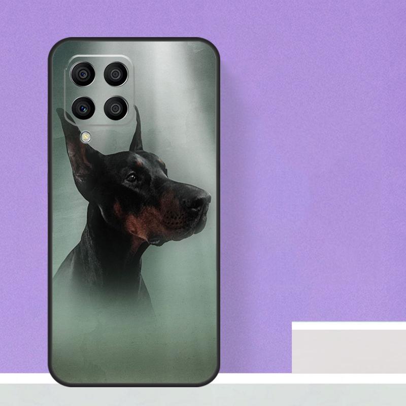 Dobermann Hund Für Samsung Galaxy M55 M15 M13 M33 M53 M20 M30s M31s M12 M32 M52 M11 M51 M14 M34 M54 Hülle