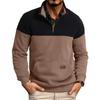 2025 Autumn and Winter New Casual Loose Men's Large Size Stand Collar Zipper Sweatshirt