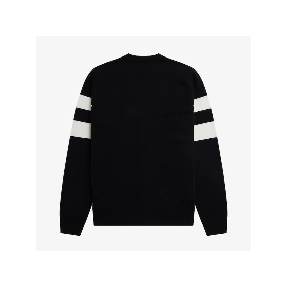 Fred Perry [genuine] Fred Perry [sharp] Tipped Sleeve Cardigan  102  Afpm2335534 102 qzgAfpm2335534 102