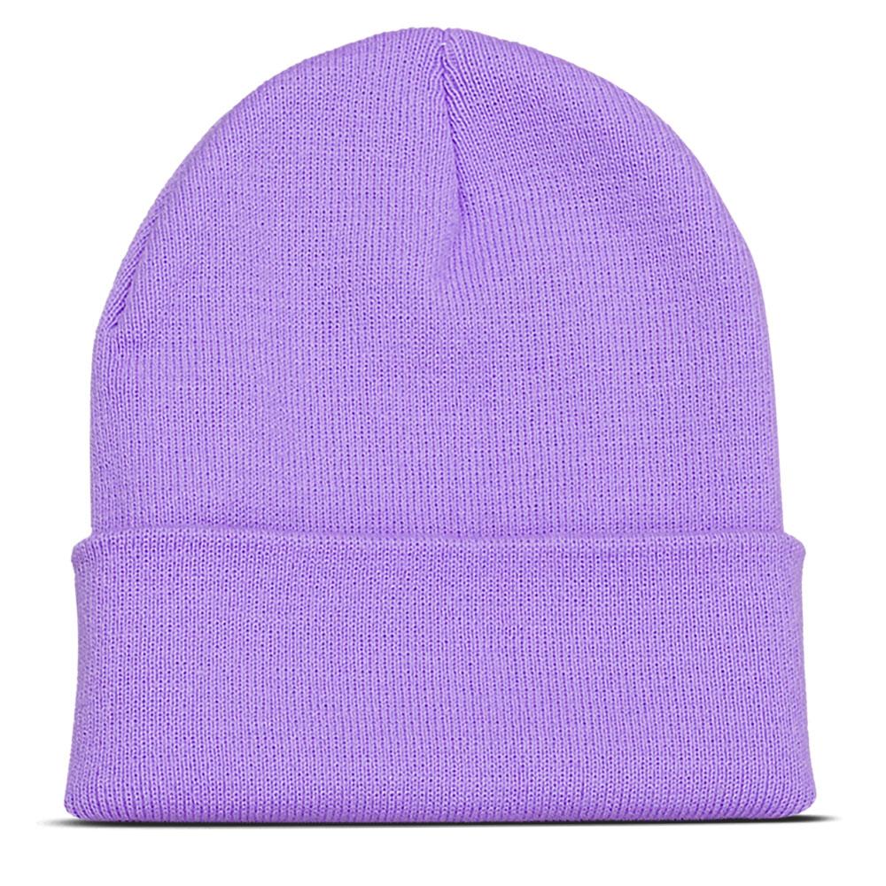 Personalized Custom Beanies Hats with Embroidery Text Logo for Men Women Warm Winter Knitted Cuff Beanie Cap Dropshipping