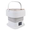 Portable Washing Machine 11.5L Foldable Portable Washer with Soft Drying Automatic Drainage for Home Dormitory EU Plug