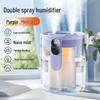 Quiet USB Bedroom Humidifier with Night Light