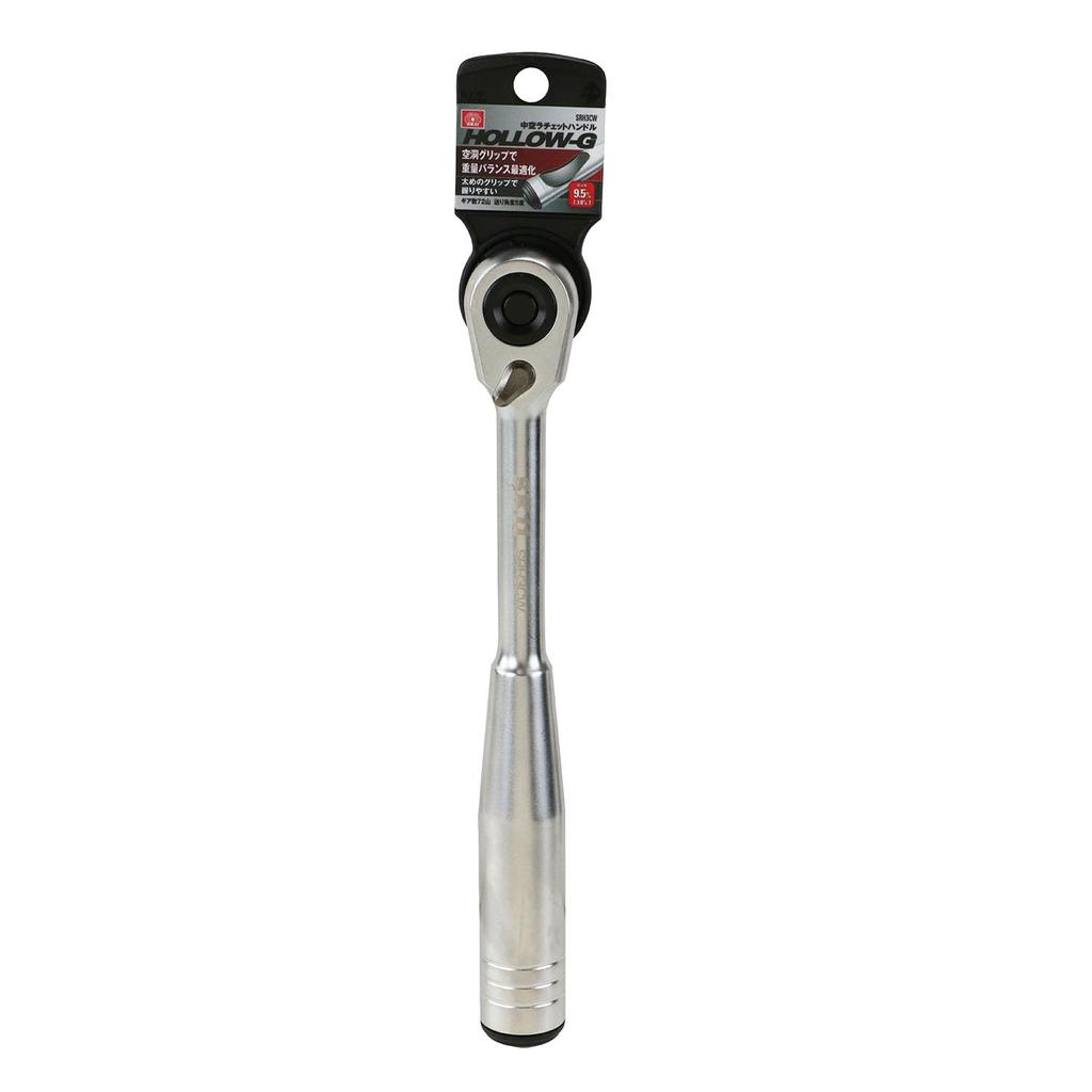 SK11 Hollow Ratchet Insertion Angle Number of Gears 72 SRH3CW (SK11) Handle, 9.5mm,