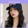 Cotton Baseball Cap With Embroidered For Summer Sun Protection