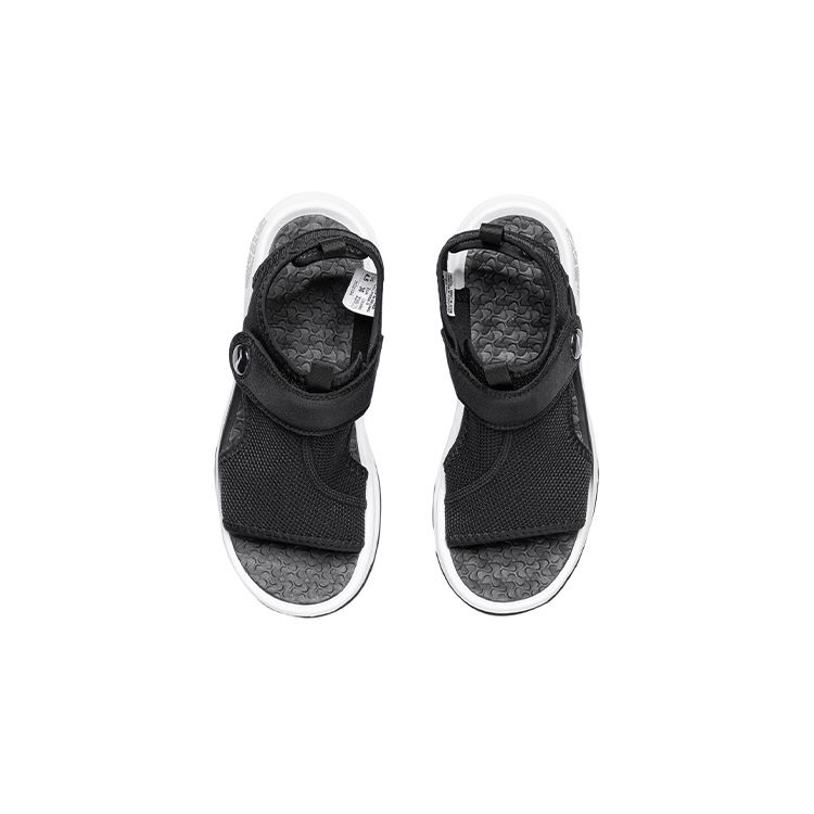 Li Ning Comfortable Versatile Sandals Kids Footwear Black YKUR008-3