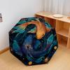 1 PC Automatic Folding Umbrella - Koi Fish Pattern, Portable & Foldable Design with 8 Ribs, Christmas Birthday Gifts
