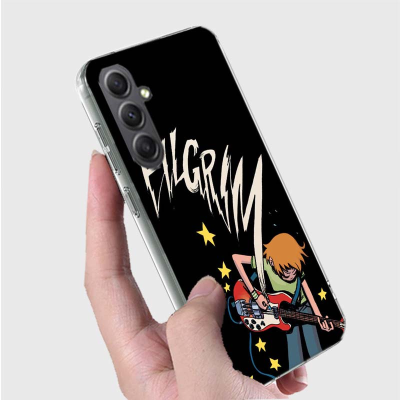 Scott Pilgrim anime Phone Case for Samsung A16 A26 A36 A56 A17 A37 A57 A07 A06 A02S A03 A04S A05S Galaxy Note 20 10 A50S A71 A51