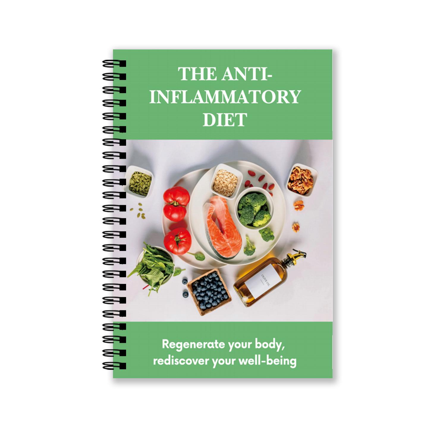 Anti-Inflammatory Diet Guide: 80-Page Recipe Notebook