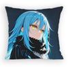 S-Slime Anime R-Rimuru T-Tempest-Rt Kissenbezug Sofa Wohnzimmer Schlafzimmer Kopfteil Rückenlehne Kissen Quadratisches Kissen Nickerchenzeit