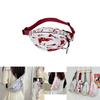 Fashionable Gray Red Blue Pink Ink-wash Chest Bag Ideal For Sports And Cycling