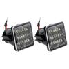 1 par 6000K 18 LED registreringsskyltsbelysning Passar för Toyota Tacoma 2016 2019 DC12V