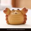 Zisha Zodiac Pig Tea Pet: Handmade Tea Tray Set with Cartoon Cute Fish Design