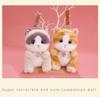 Calico Cat Plush Doll Keychain - Cute & Comforting Birthday Gift