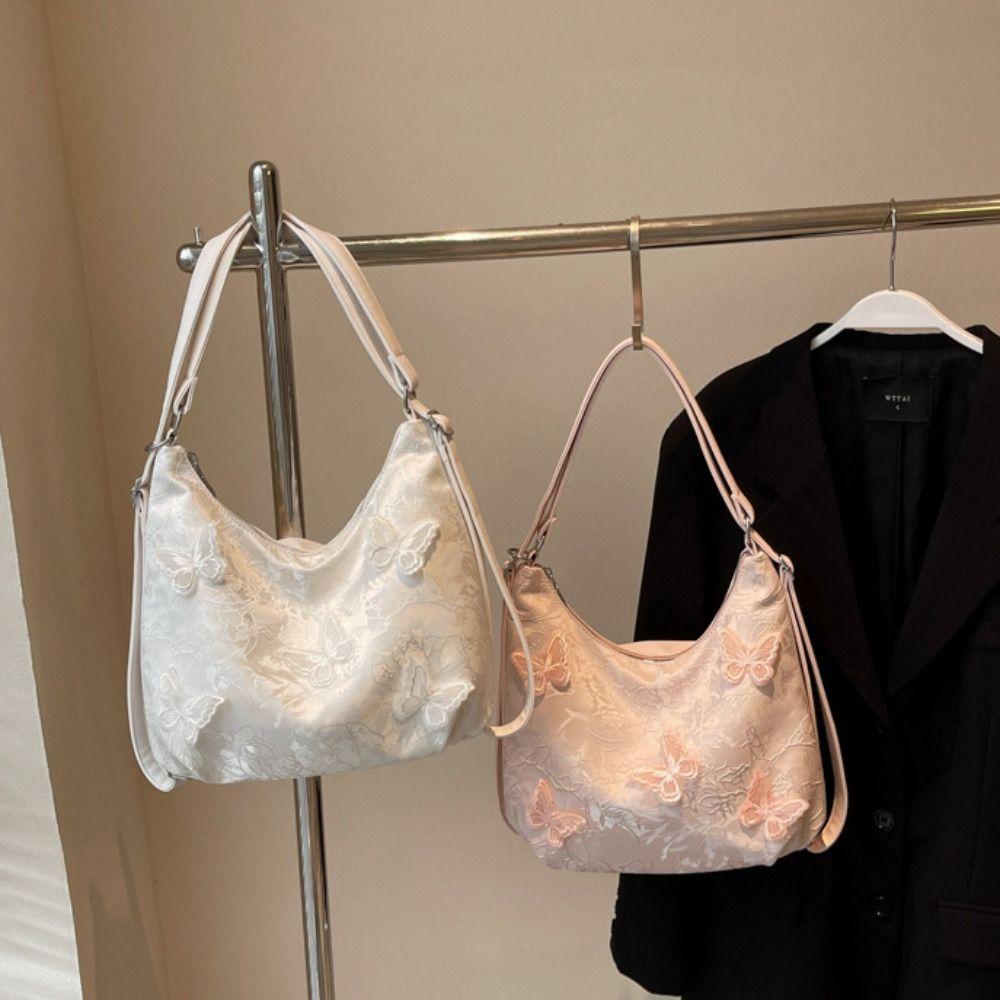 Exquisite Chinese Style Handbag Elegant Hanfu Backpack Portable Embroidery Shoulder Bag  Wedding