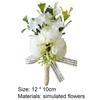 Decorative Corsage Elegant Lightweight Add Romantic Ambience Artificial Flower Wedding Supplies