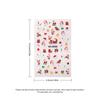 1/5pcs New Christmas Stickers 5D Cute Cartoon Santa Claus Snowflake Festival Tent Small Stickers Nail DIY Decoration Accessories