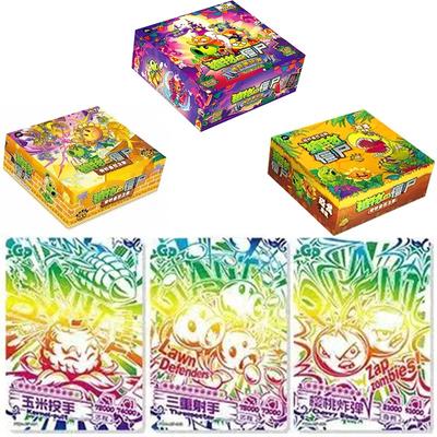 Oryginalne Plants Vs Zombies Super Time Adventure Edycja Limitowana Kolekcjonerskie Karty Akcesoria do Gry Świąteczne Prezenty dla Dzieci