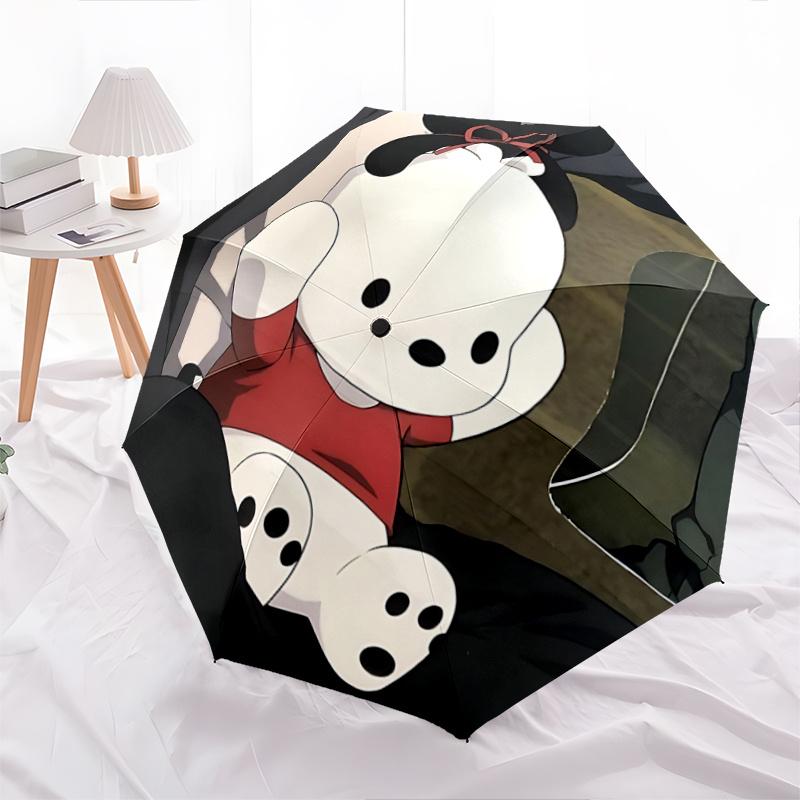 

1pc Mickey Mouse Inspired Umbrella - Automatic Opening & Closing with Foldable Design, Ideal for Fans, Travelers, Everyday Use, and Gift Giving.Z004