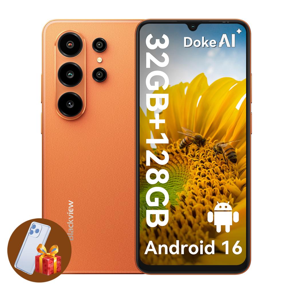 Blackview WAVE 10 4G Smartphone 32GB+128GB 6,88" 120Hz Android 16 Handy Dual-SIM