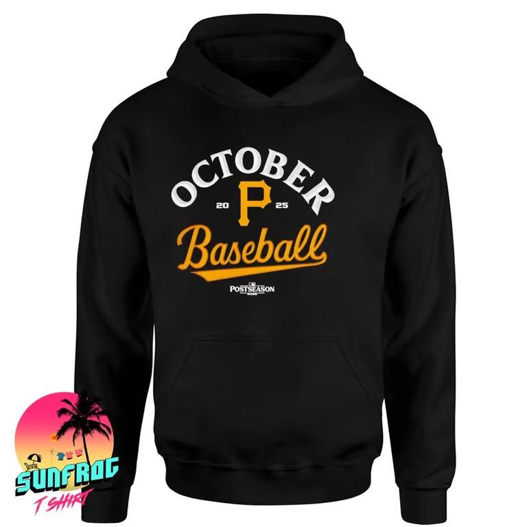 Пираты Октябрьский Бейсбол 2025 MLB Постсезон футболка Унисекс Футболка XXXXL