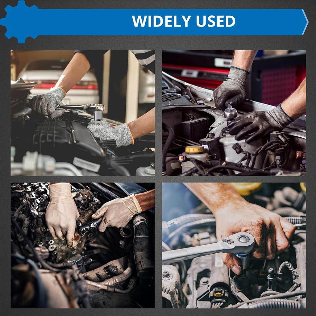 6pcs Ratchet Wrench Socket Converter Sleeve Head Adapter 1/2 " To 3/8" To 1/4 "stainless Steel To 1/4" To 1/2 "to 3/8"
