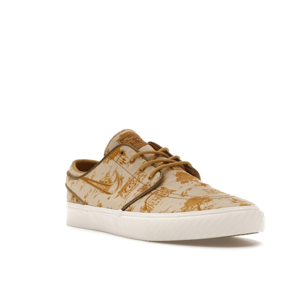 Nike Zoom Stefan Janoski OG+ SB City of Style Pack Unisex Sneakers Tan Sesame Flat-Gold FD6641-200