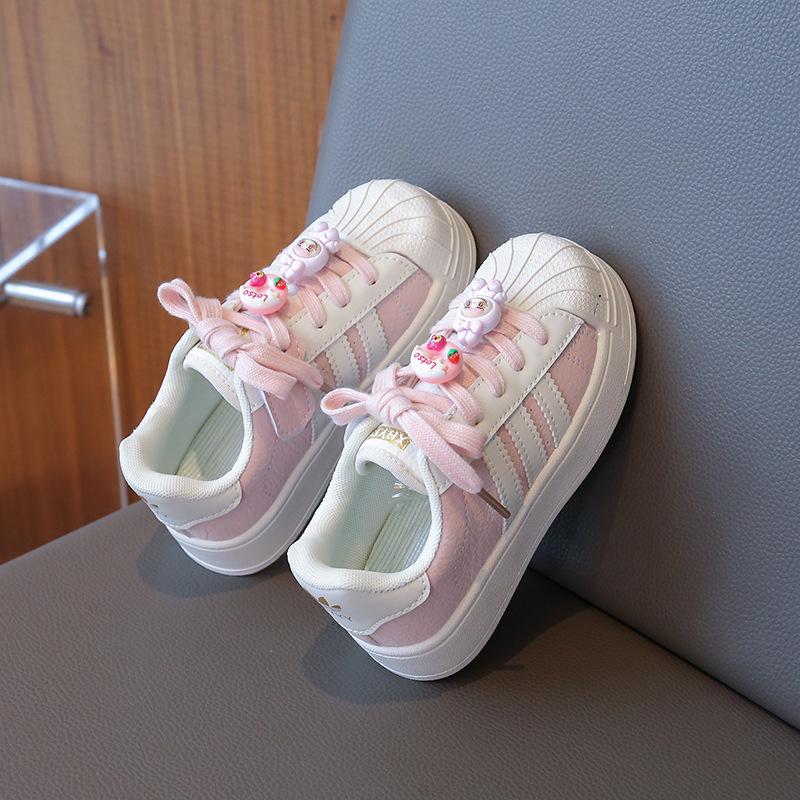 

Internet celebrity explosion cartoon Rabub classmate children 2025 autumn girls pink German training shoes boys sports shoes tide 26