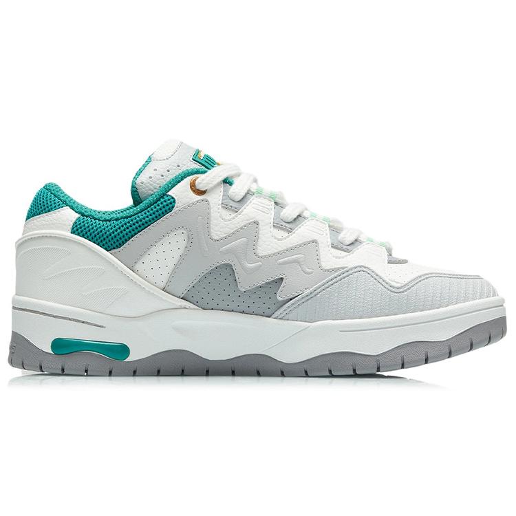 Li Ning CF Tracing The One Antislip, Slijtvast, Lichtgewicht Lage top Skateschoenen Heren Groen AGCR469-4