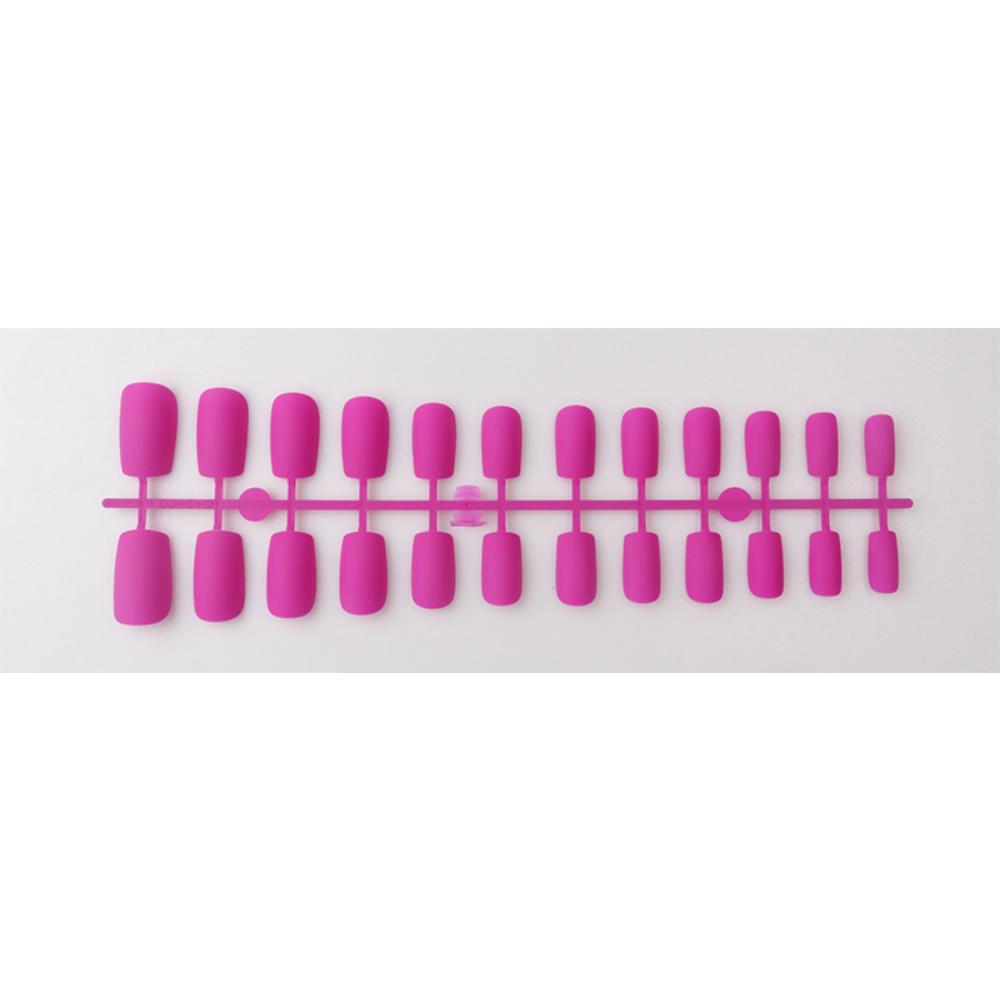 24 teile/satz DIY Schnelle Nägel Lange Quadratische Kopf Matte Falsche Nägel Mehrfarbige Streifen Fertig Tragen Maniküre