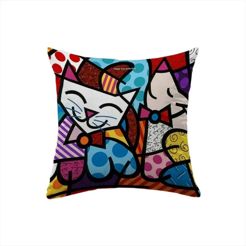 Luksuriøst Sofaputetrekk B-Britto Putetrekk Firkantet Putetrekk Hjemmetekstil Dakimakura Bryllupsgave