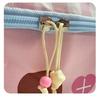 Small house cosmetic bag travel waterproof portable cosmetics storage bag fashionable cute portable partition toilet bag