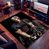 Resident Evil Leon S. Kennedy2 Printed Absorbent Washable Carpet, Non-Slip Bathroom Mats, Kitchen Rugs, Yoga Mat,Living Room Entrance, Camping Picnic 