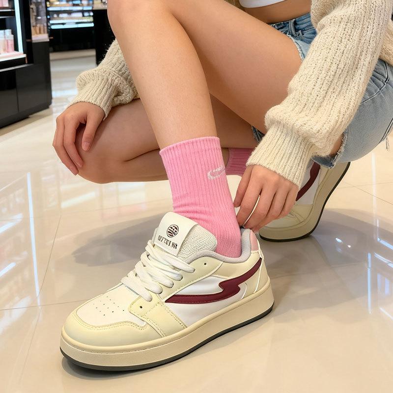 Retro Niche Breadboard Shoes Women Ins Autumn New Student Versatile Sports and Leisure Shoes