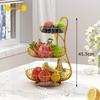 Multi-tier Metal Fruit and Snack Serving Platter