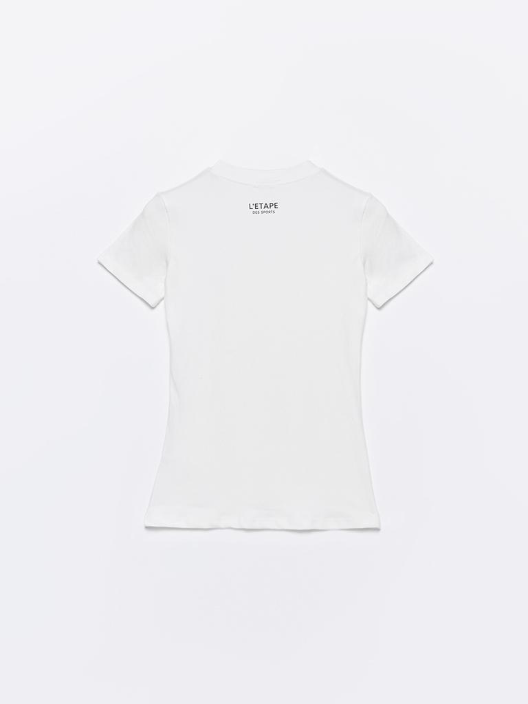 Letab Symbol Functional Short Sleeve T-Shirt - White